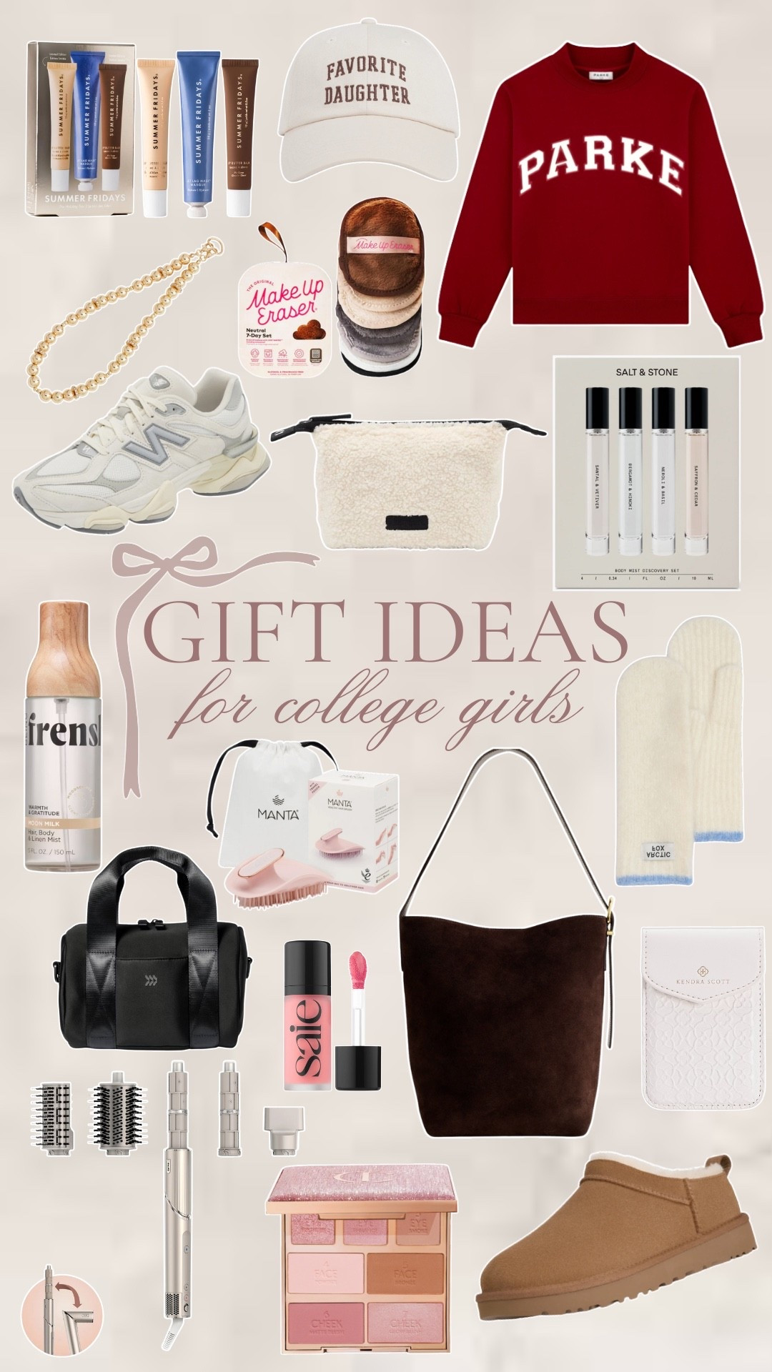 Gift ideas for the college girl

#LTKBeauty #LTKHoliday #LTKGiftGuide