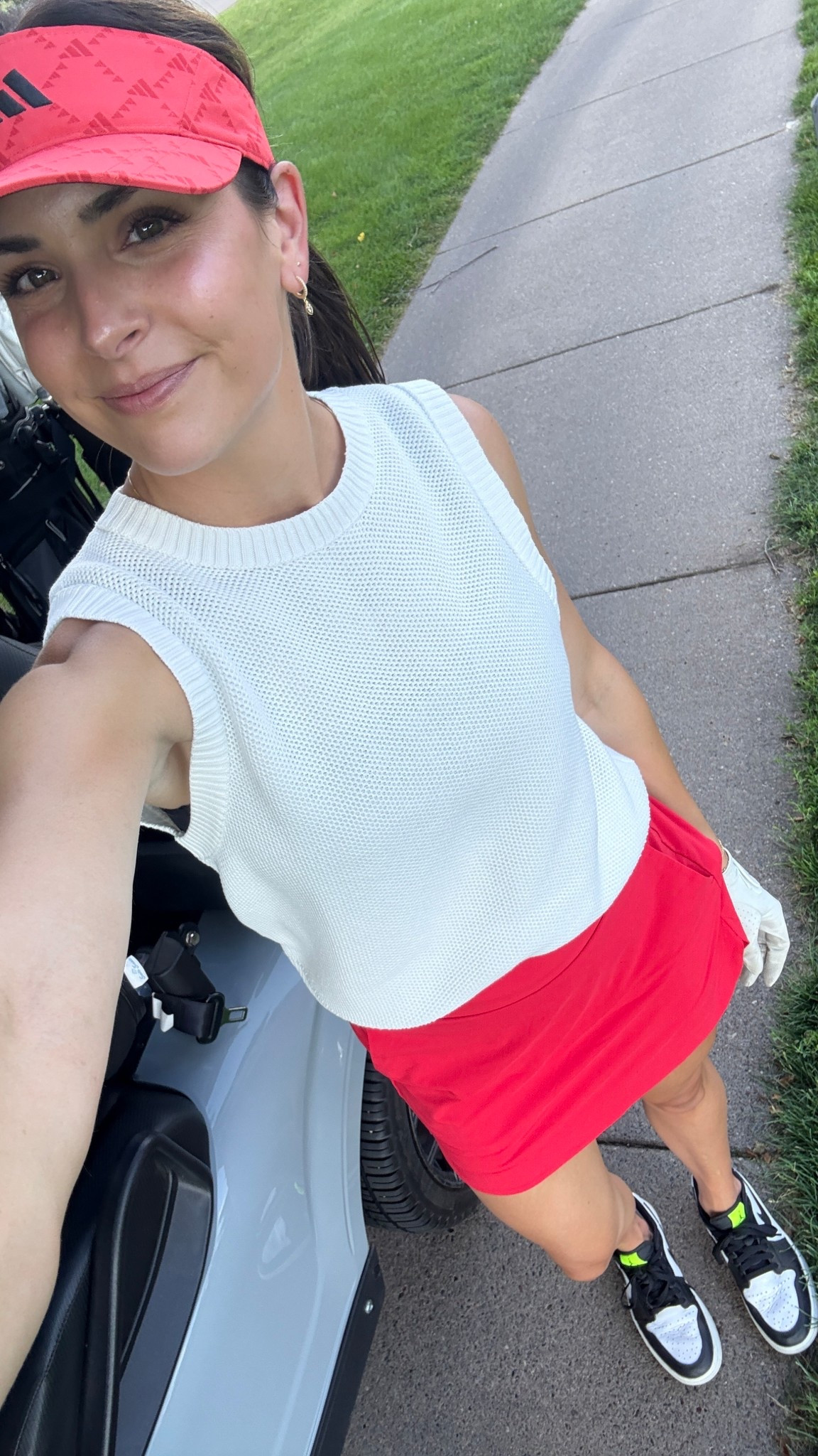 Tonight’s golf outfit! ⛳️ My skort is on prime day deal, I love playing in this one! I also have it in dark brown. True to size (S). My golf sweater vest is also tts (S)


#LTKSaleAlert #LTKFindsUnder50 #LTKActive