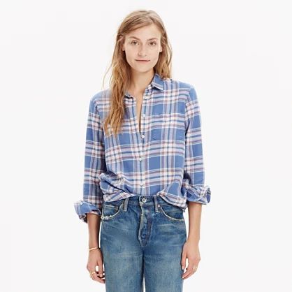 Rivet &amp; Thread Flannel Shirt in Hanna Plaid | Madewell