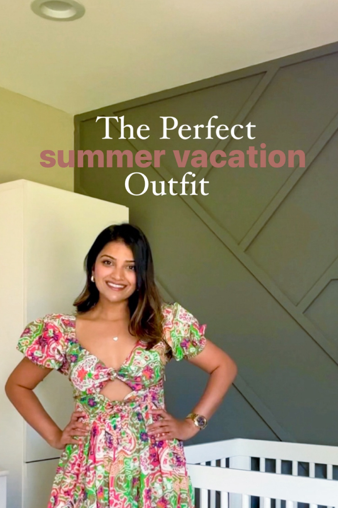 Perfect summer vacation outfit. Love the detailing. Front bow, smocked back, midi dress. Just love the dress. 

#LTKTravel #LTKFindsUnder100 #LTKSaleAlert