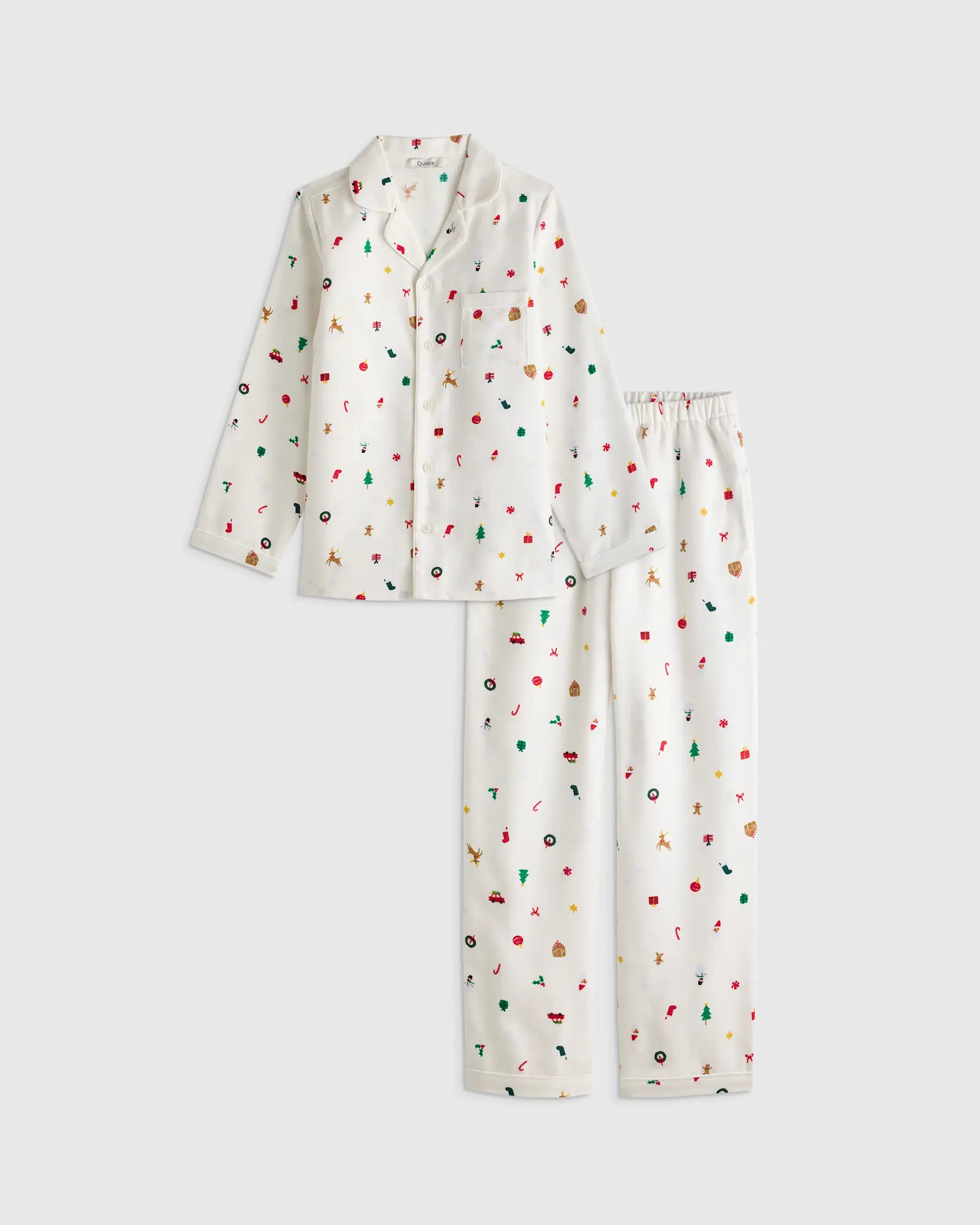Holiday Flannel Pajama Set | Quince