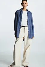 REGULAR-FIT DENIM SHIRT | COS UK