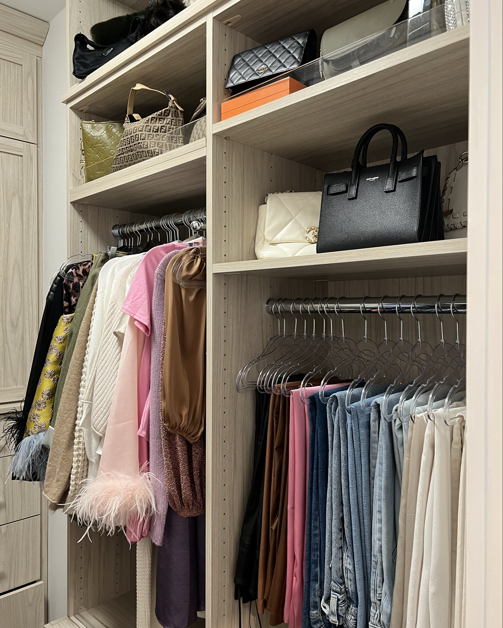 Our favorite Clear Slim Hangers from the Container Store are a STAPLE in our organized closets! 

#LTKSaleAlert #LTKBaby #LTKStyleTip