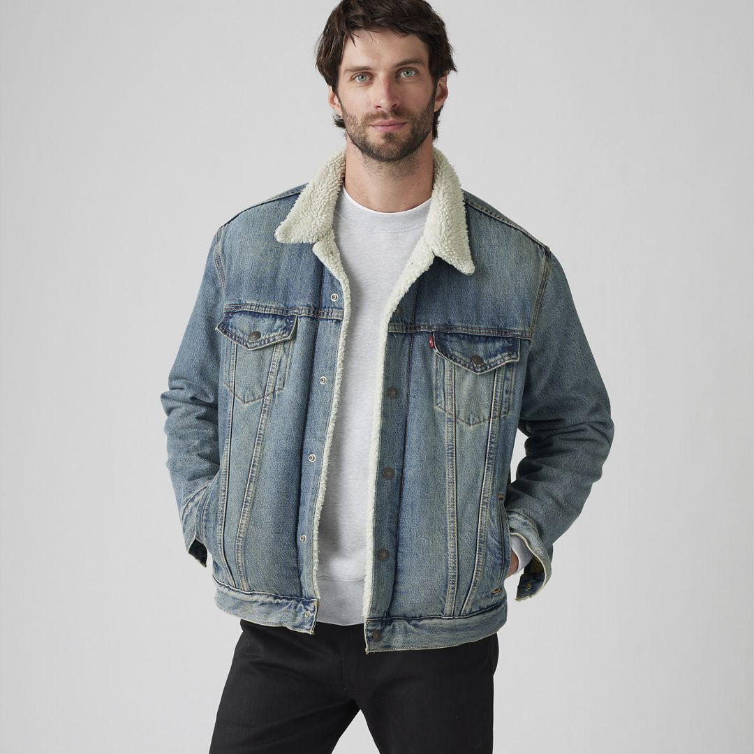 Levi's Type III Sherpa Trucker Jacket - Men's XS | Levi's US