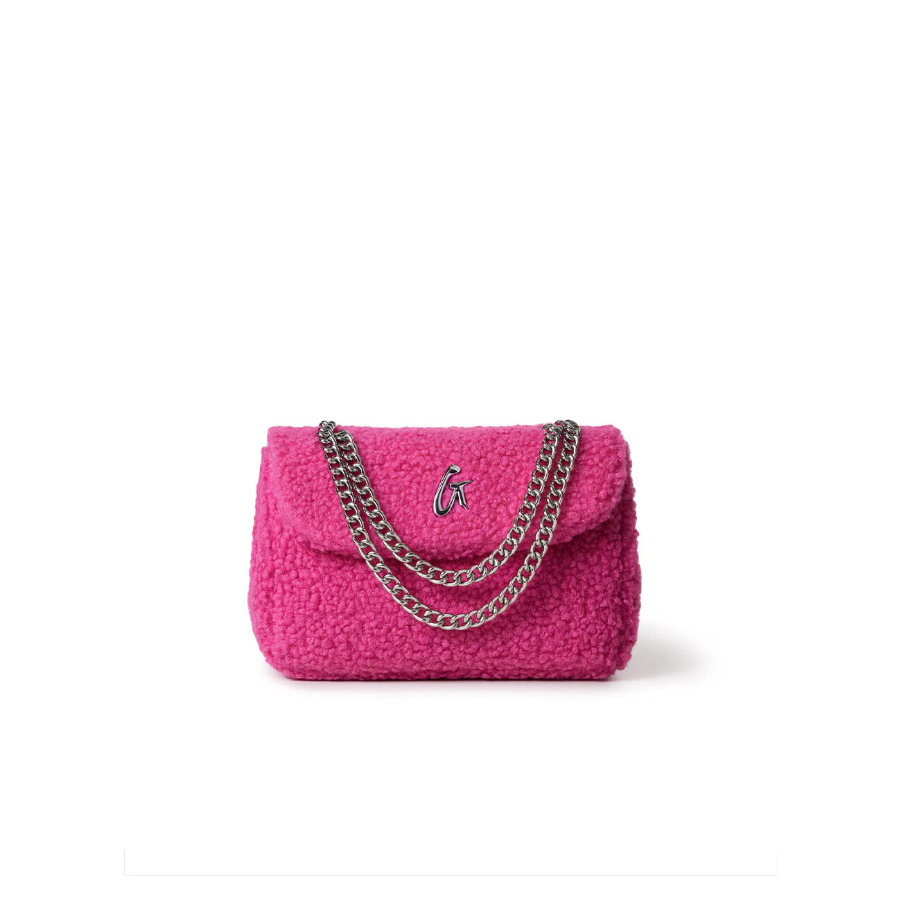 MINI TEDDY FLAP BAG - HOT PINK | Glam-Aholic Lifestyle