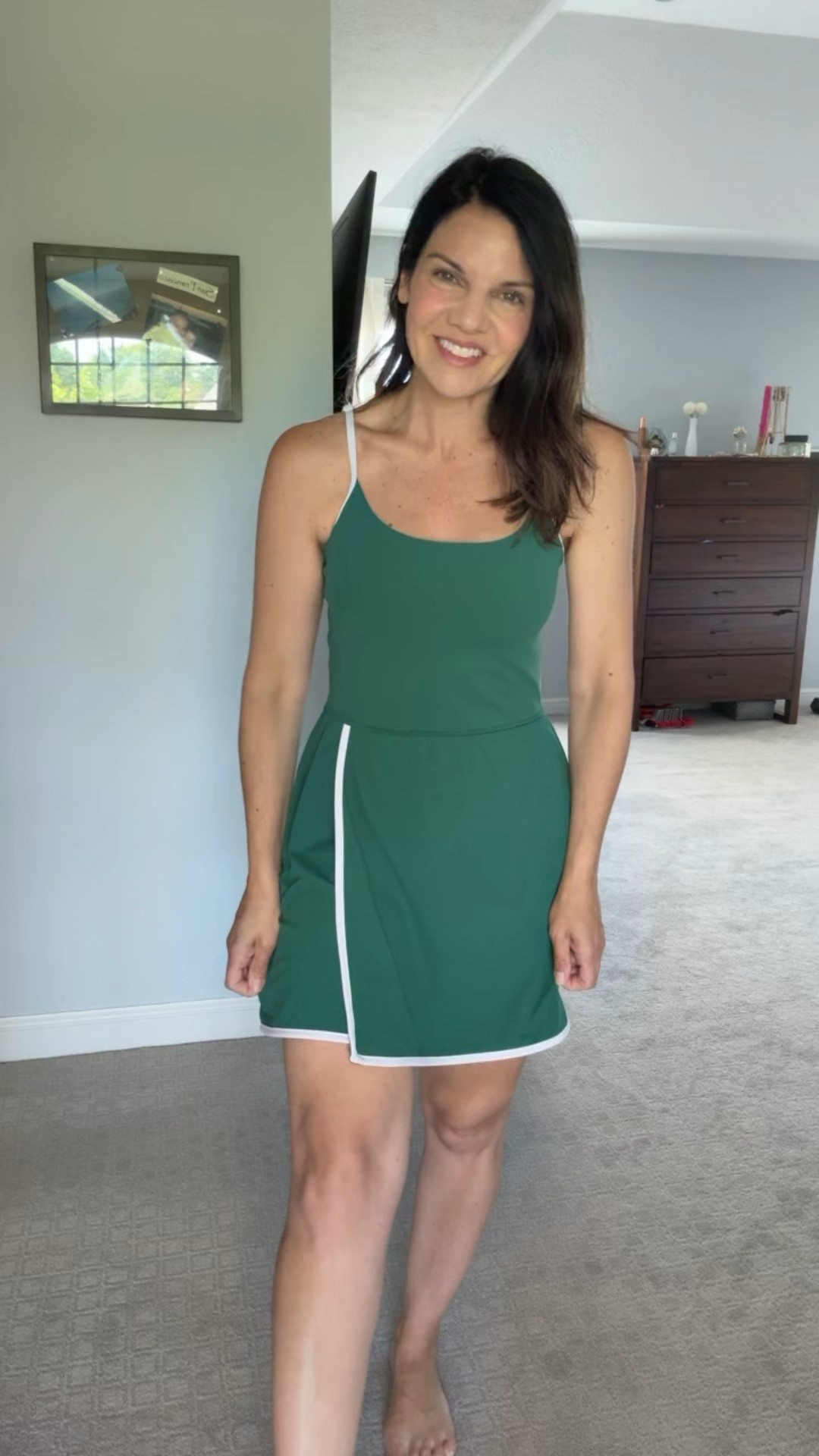 Effortless style in motion 💚 this emerald green tennis dress blends sport and style with grace. A perfect piece for sunny strolls and weekend matches. 

#LTKActive #LTKSummerEdit #LTKFindsUnder50