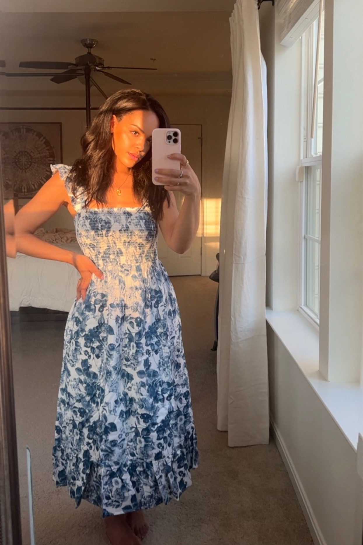 Obsessed with this dress for summer! Wearing an extra small and true to size 

#LTKSeasonal #LTKeurope #LTKunder100