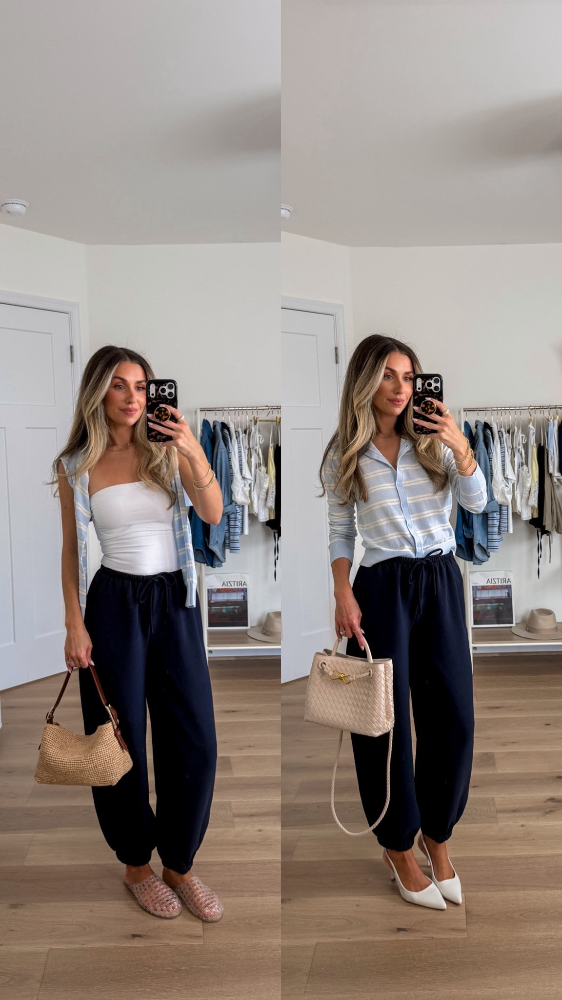 Styled the Aritzia radius balloon pants in navy! I’m 5’2 wearing a xxs! These are perfect! They’re in artizias iconic crepette material so they don’t wrinkle and are ideal for workday to weekend

#LTKootd #LTKPetite #LTKWorkwear