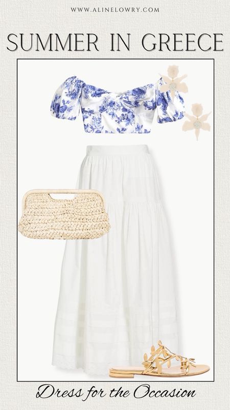 Dress for the occasion: summer in Greece outfit idea. 

#LTKU #LTKstyletip #LTKSeasonal