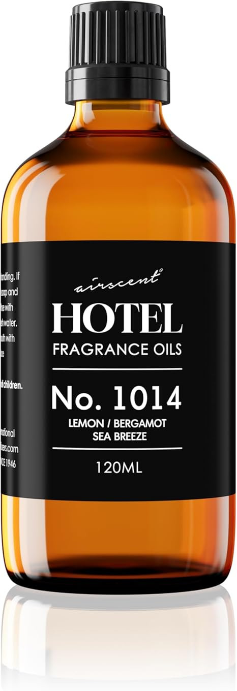 AirScent Hotel Diffuser Oil No. 1014 - The Iconic 5-Star Hotel Coastal Blend - Lemon Bergamot Sea... | Amazon (US)
