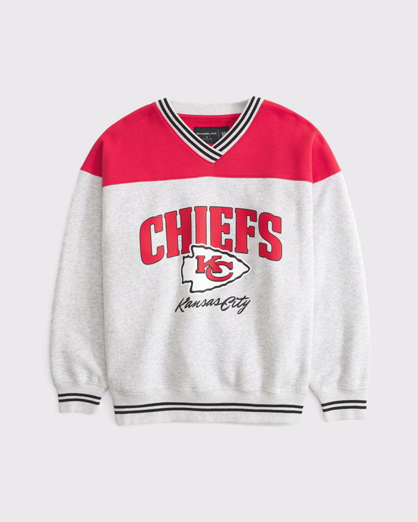Kansas City Chiefs Graphic Vintage Sunday Crew | Abercrombie & Fitch (US)