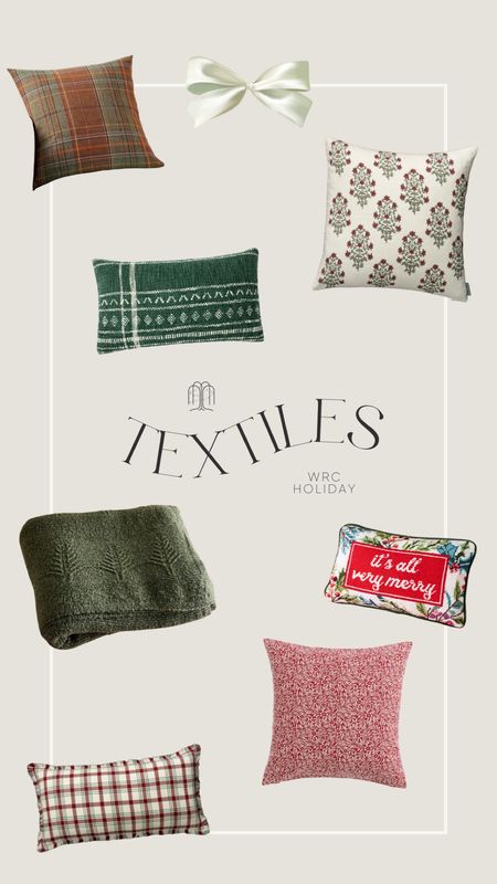 Festive textile finds for a cozy holiday season. Pillows, throws, throw pillows, decorative pillows, throw blankets

#LTKHolidaySale #LTKSeasonal #LTKHoliday