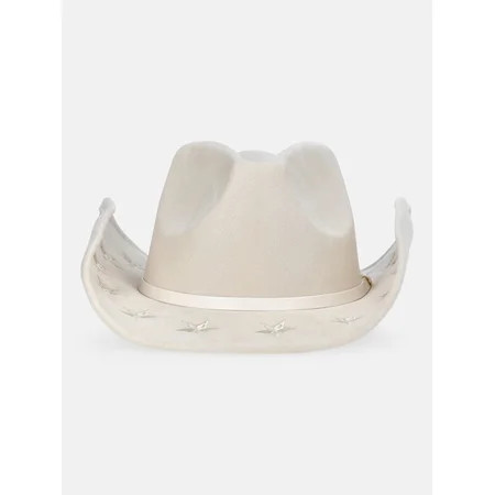 Kacey Lee Women's Cowboy Hat, White | Walmart (US)