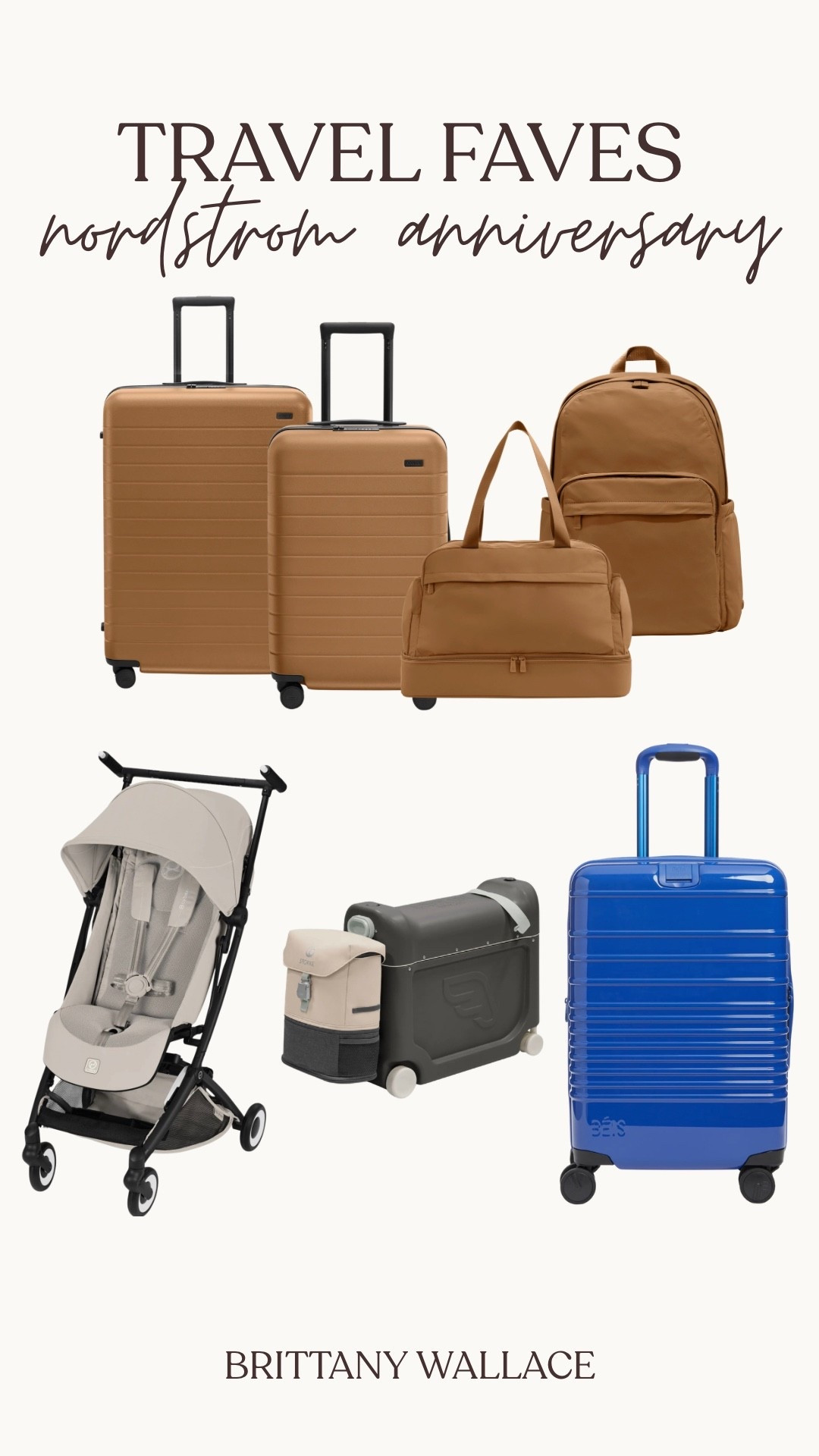 Travel essentials on sale for Nordstrom’s Anniversary!! ✈️
away luggage, beis luggage, travel stroller, kids ride on suitcase, carry on bags

#LTKTravel #LTKSaleAlert