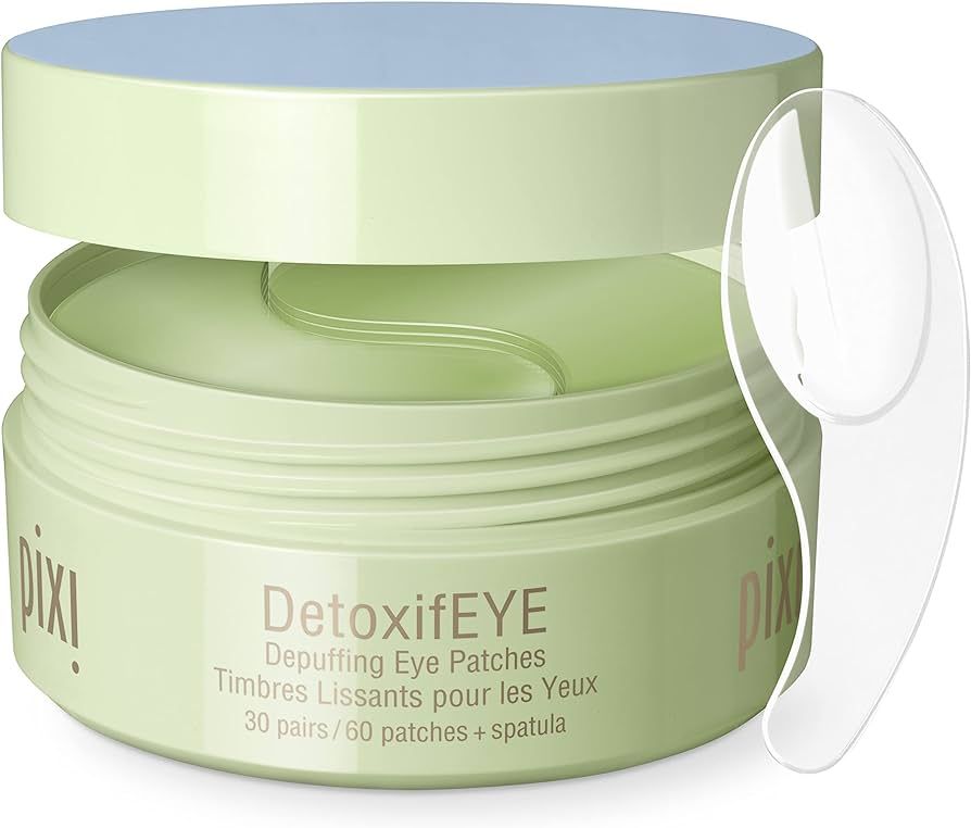 Pixi DetoxifEYE Depuffing Hydrogel Under-Eye Patches | Hyaluronic Acid, Gold & Caffeine Eye Patch... | Amazon (US)