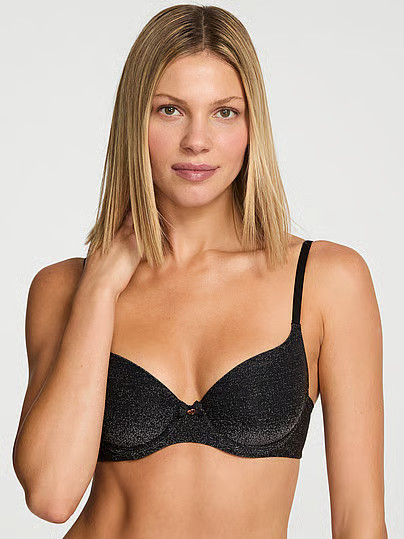 Body by Victoria Shimmer Lightly Lined Demi Bra, Gold, 36D - Women's Bras - Victoria's Secret | Victoria's Secret (US / CA )