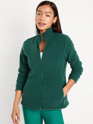 Microfleece Zip Jacket for Women | Old Navy (US)