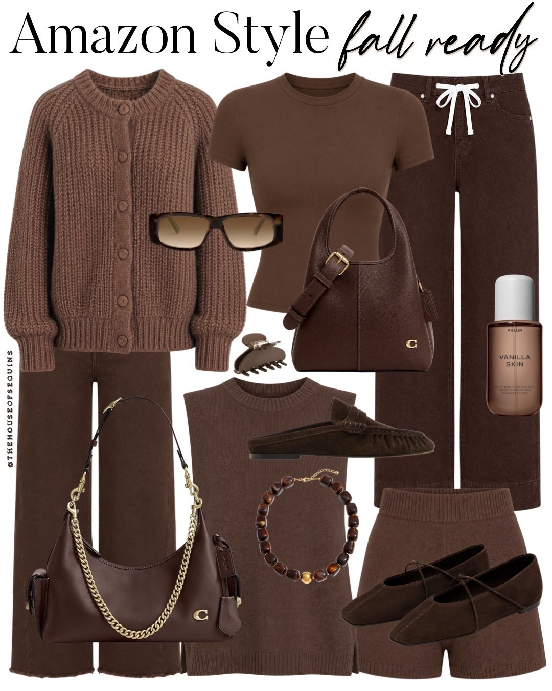 Shop Amazon fall outfit finds! Chocolate brown monochromatic outfit, matching set, Coach bag, loafer mules, brown denim, ballet flats, Mary Jane flats and more!#LTKootd #LTKgrwm

Comment SHOP below to receive a DM with the link to this post on my LTK ⬇ https://liketk.it/6jHyI

#LTKstorytime

#LTKmidsize