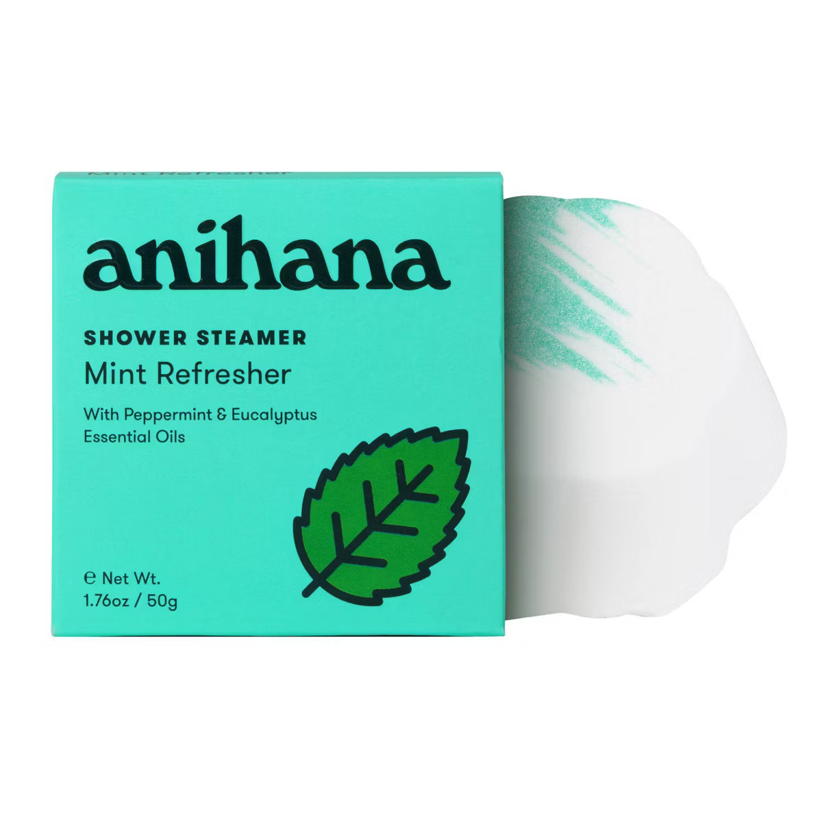 anihana Aromatherapy Essential Oil Mint Refresher Peppermint and Eucalyptus Shower Steamer - 1.76... | Target