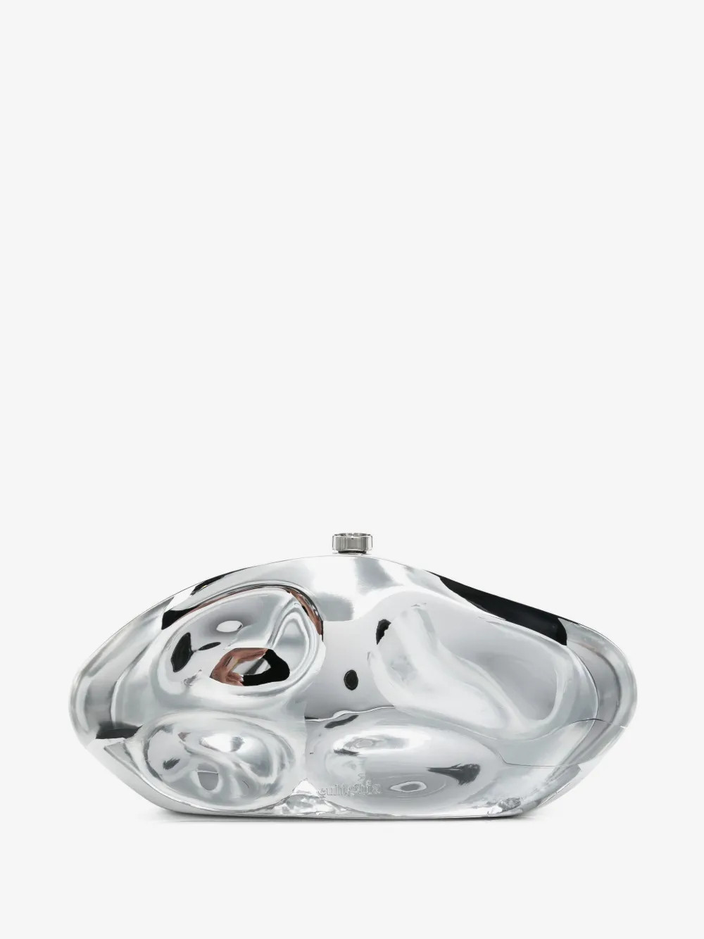 Cult Gaia Caldera clutch - Silver | Farfetch Global