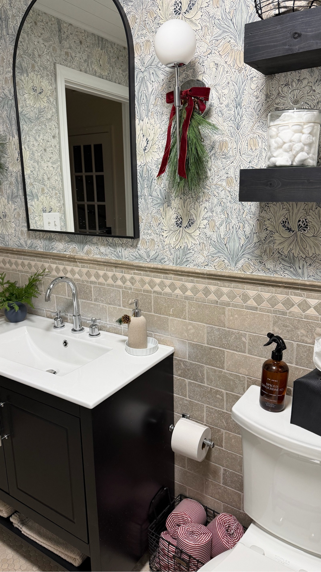 Check out this cute way to add a festive touch to your bathrooms!   Your toilet paper wants to be decorated too 😝🧻

#LTKSeasonal #LTKHoliday #LTKHome