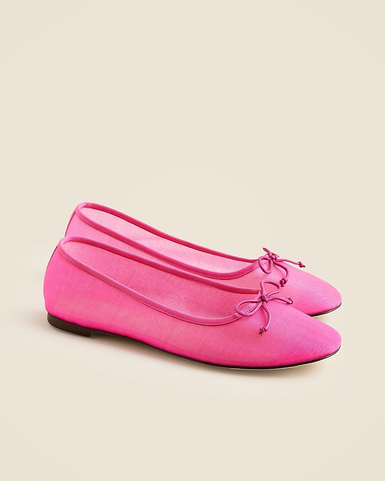 Andi ballet flats in mesh | J. Crew US