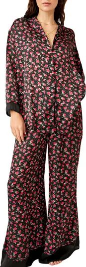 Free People Dreamy Days Mixed Print Pajamas | Nordstrom | Nordstrom