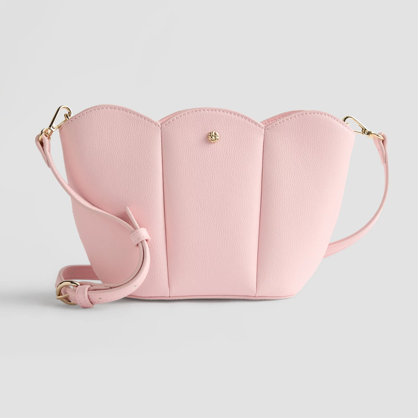 LC Lauren Conrad Coral Scallop Crossbody Bag | Kohl's