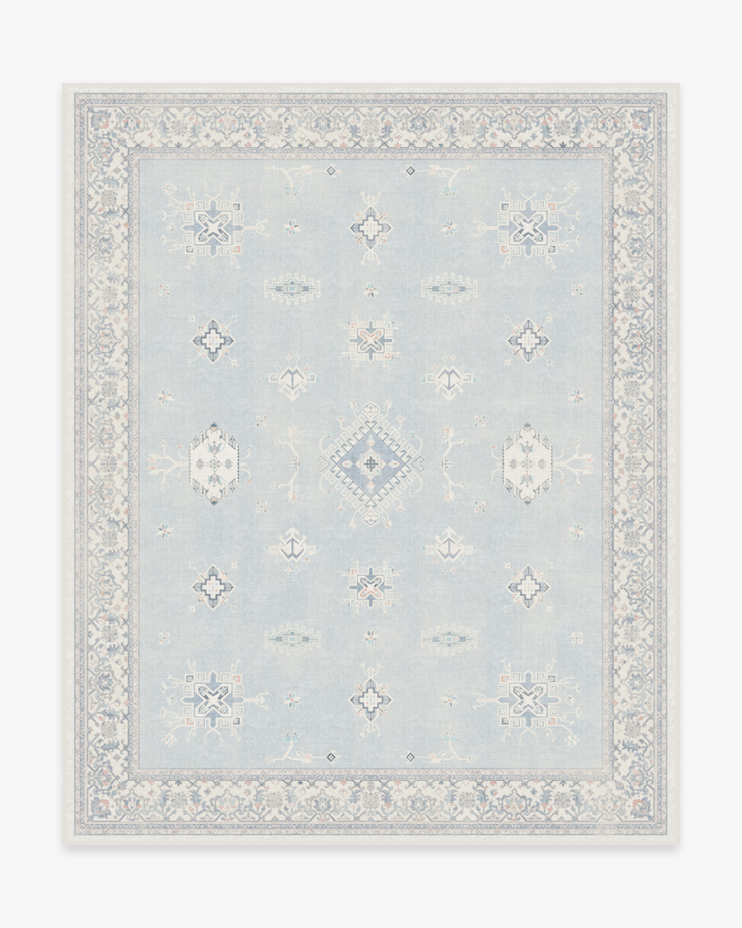 Verena Soft Blue Rug | Ruggable