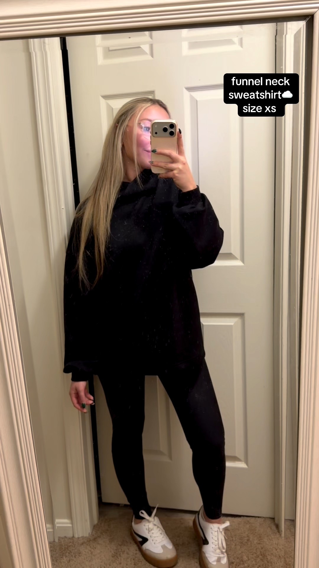 I’m obsessed with these funnel neck sweatshirts from Old Navy 🖤 sooo comfy! 

#LTKPetite