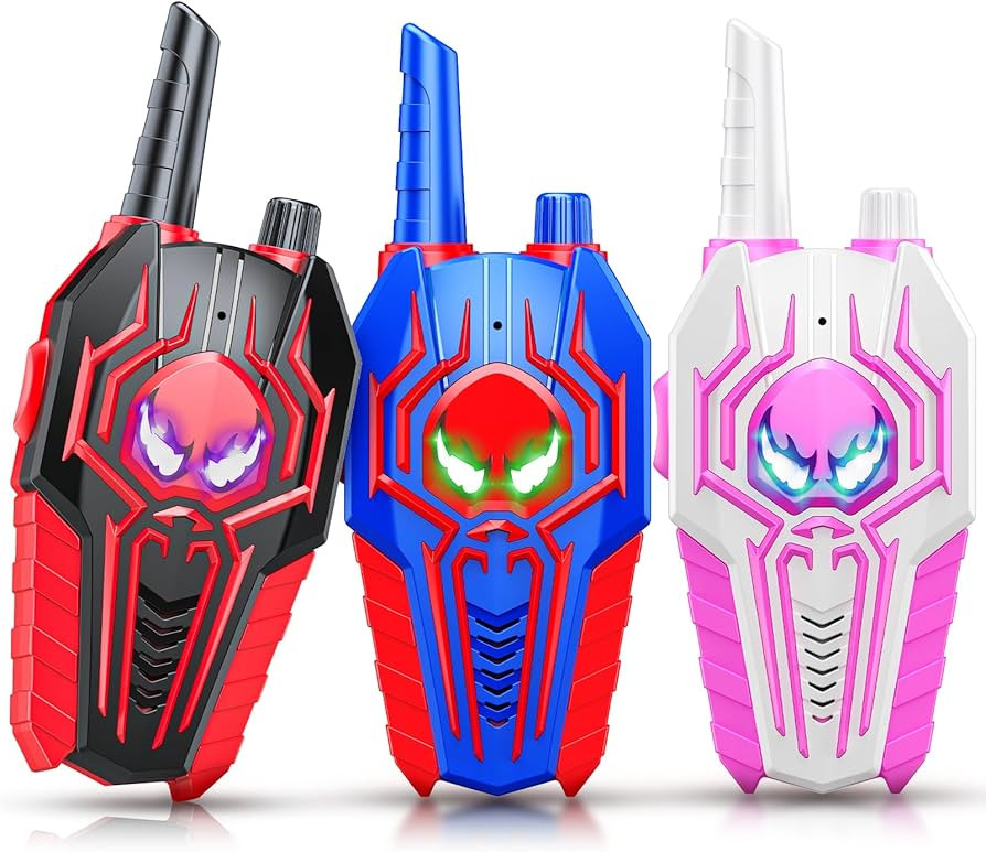 Cool Walkie Talkies for Kids Boys: 3 Pack Kids Walkie Talkies Toys Christmas Birthday Gifts for 3... | Amazon (US)