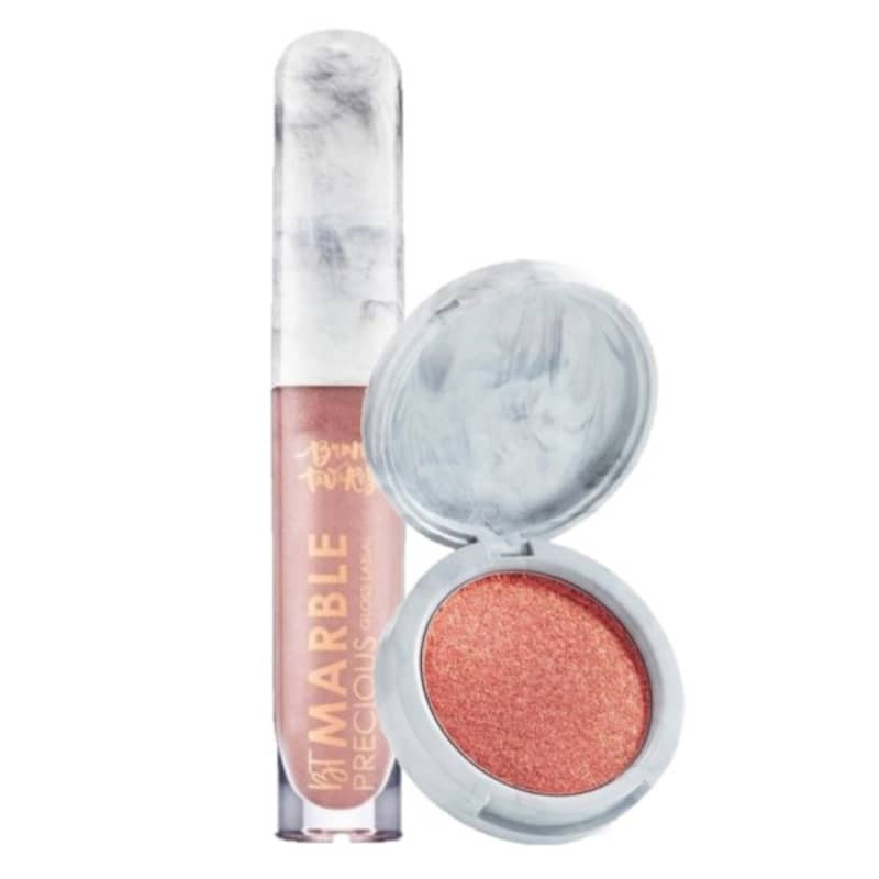 Kit Bruna Tavares Marble Gloss Duo Chrome Rose Cooper (2 Produtos) | Beleza Na Web (BR)