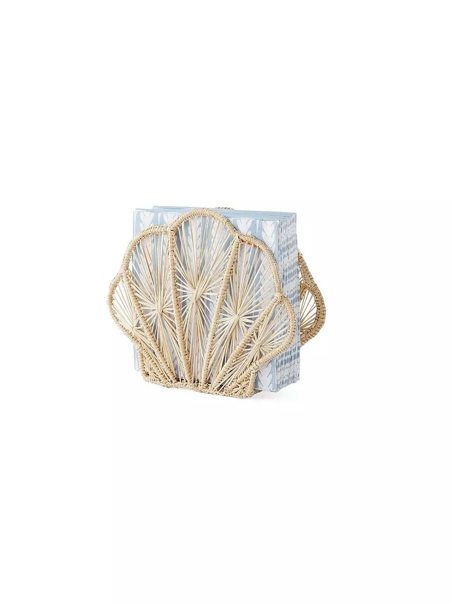 Scallop Seashell Napkin Holder | Serena and Lily
