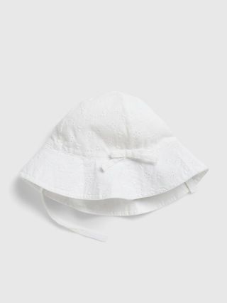 Baby Eyelet Bucket Hat | Gap (US)