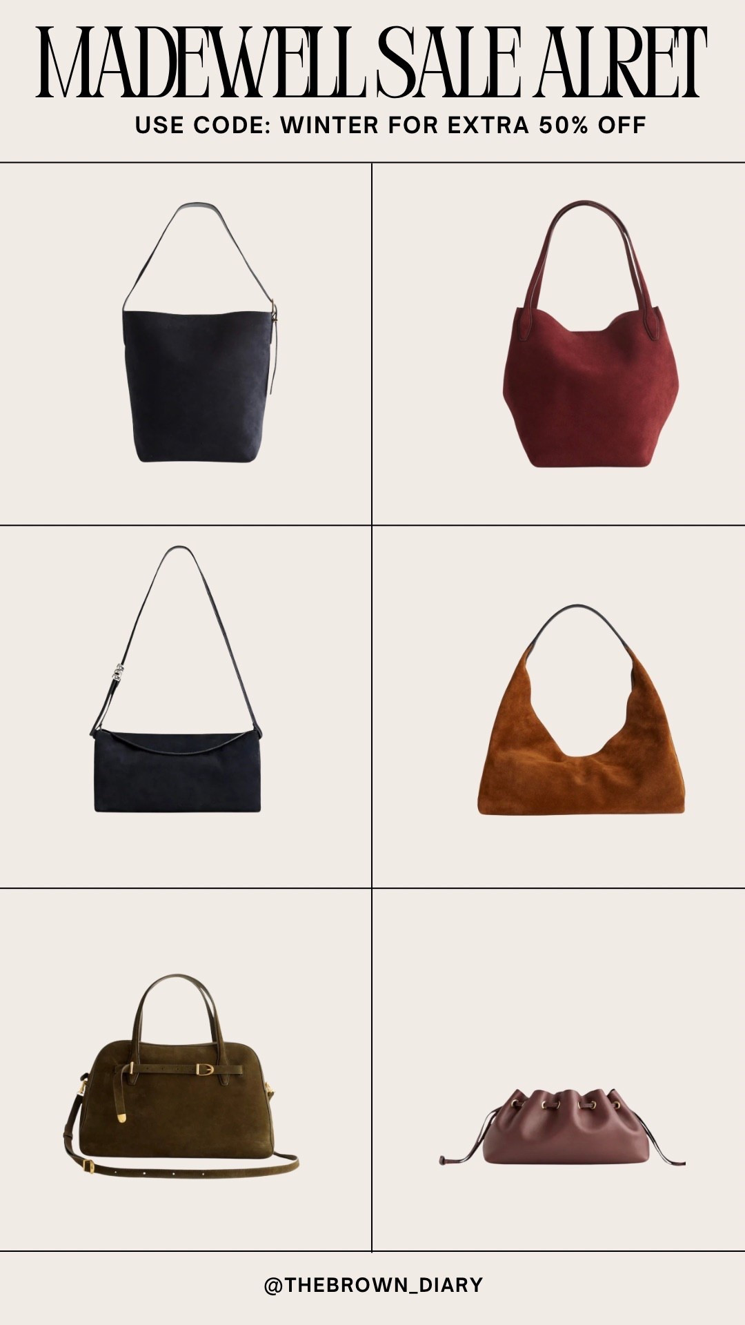 Maxwell Handbag Sale Code “Winter for 50% off 

#LTKSaleAlert #LTKSeasonal #LTKOver40