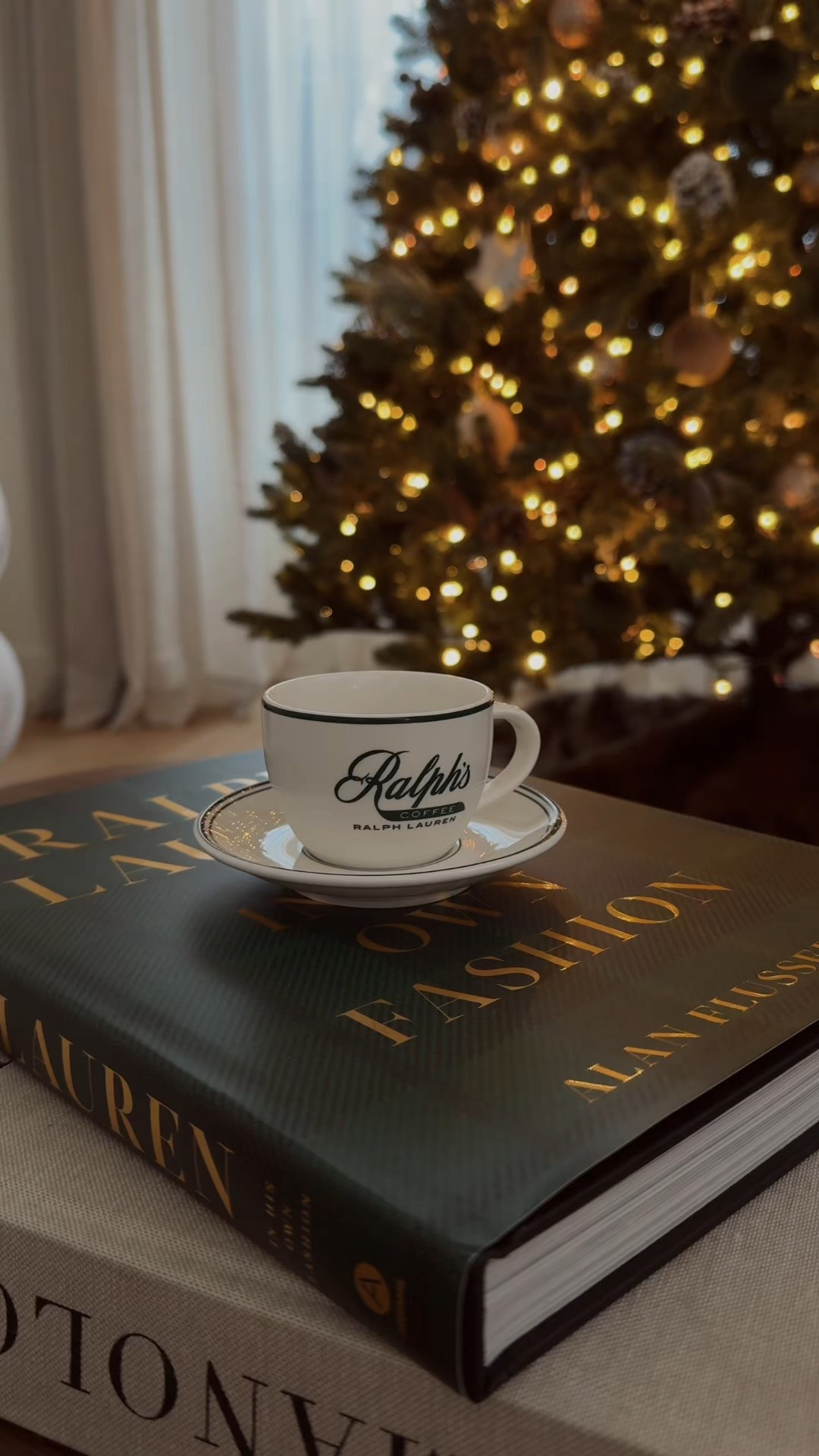Christmas decor details.🌲

Ralph’s Coffee cup • Ralph Lauren • Christmas tree • Stockings • stocking holder • custom bows • stocking bow • tree bow

#LTKHoliday #LTKHome