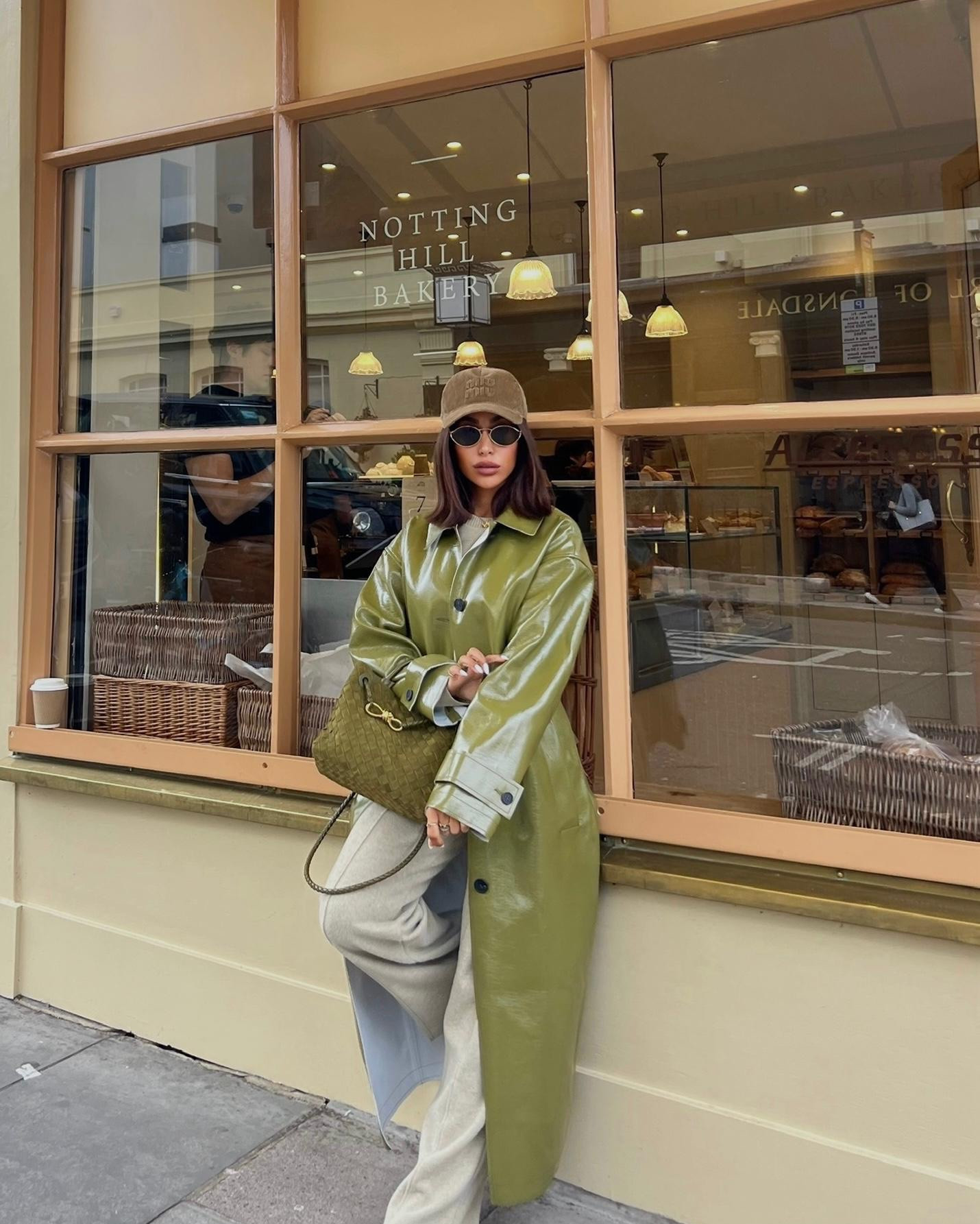 trench coat / coffee date / baseball hat / suede miu miu cap / Zara lounge set / casual outfit / London / uk / Chanel flats / oval sunglasses / miu miu sunnies / asos trench / spring / city break 

#LTKspring #LTKeurope #LTKuk