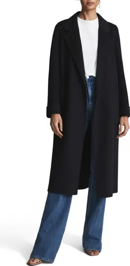 Elise Wool Blend Longline Coat | Nordstrom