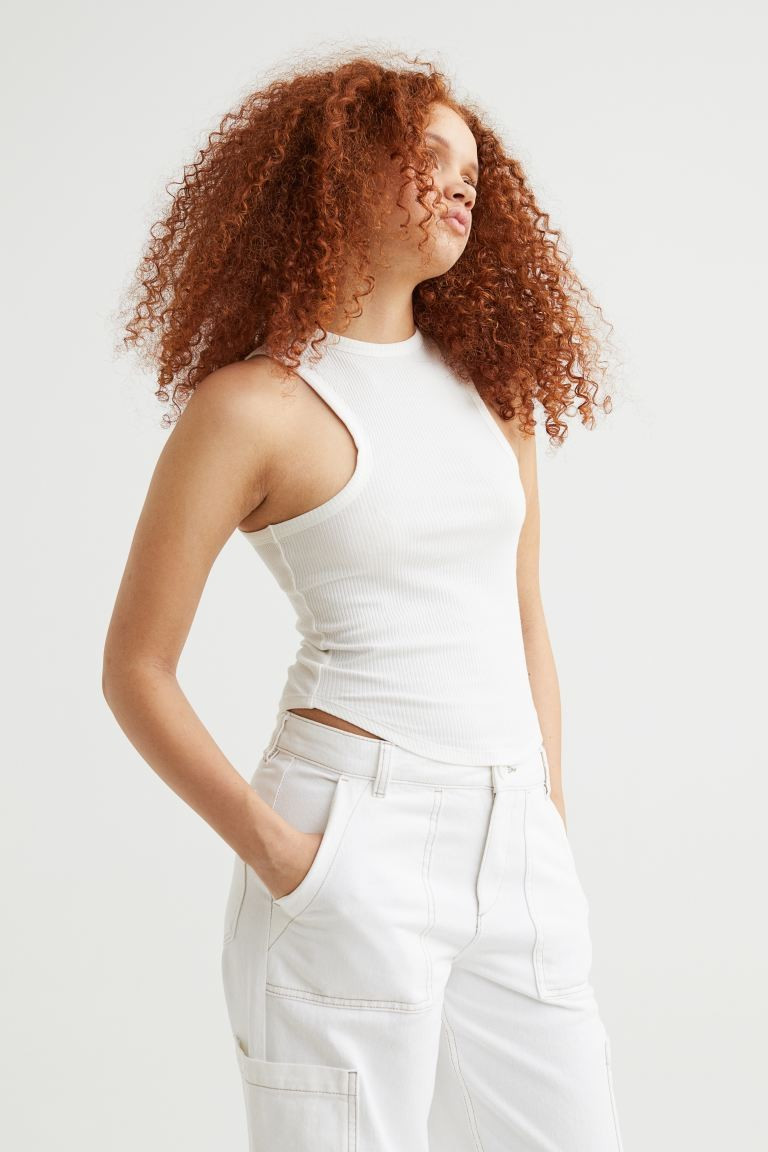 Ribbed Tank Top | H&M (US + CA)