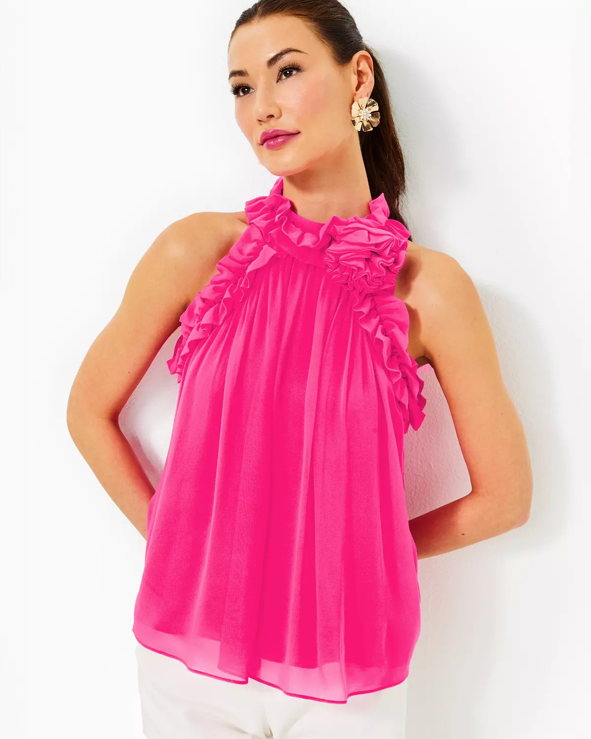 Florian Silk Top | Lilly Pulitzer