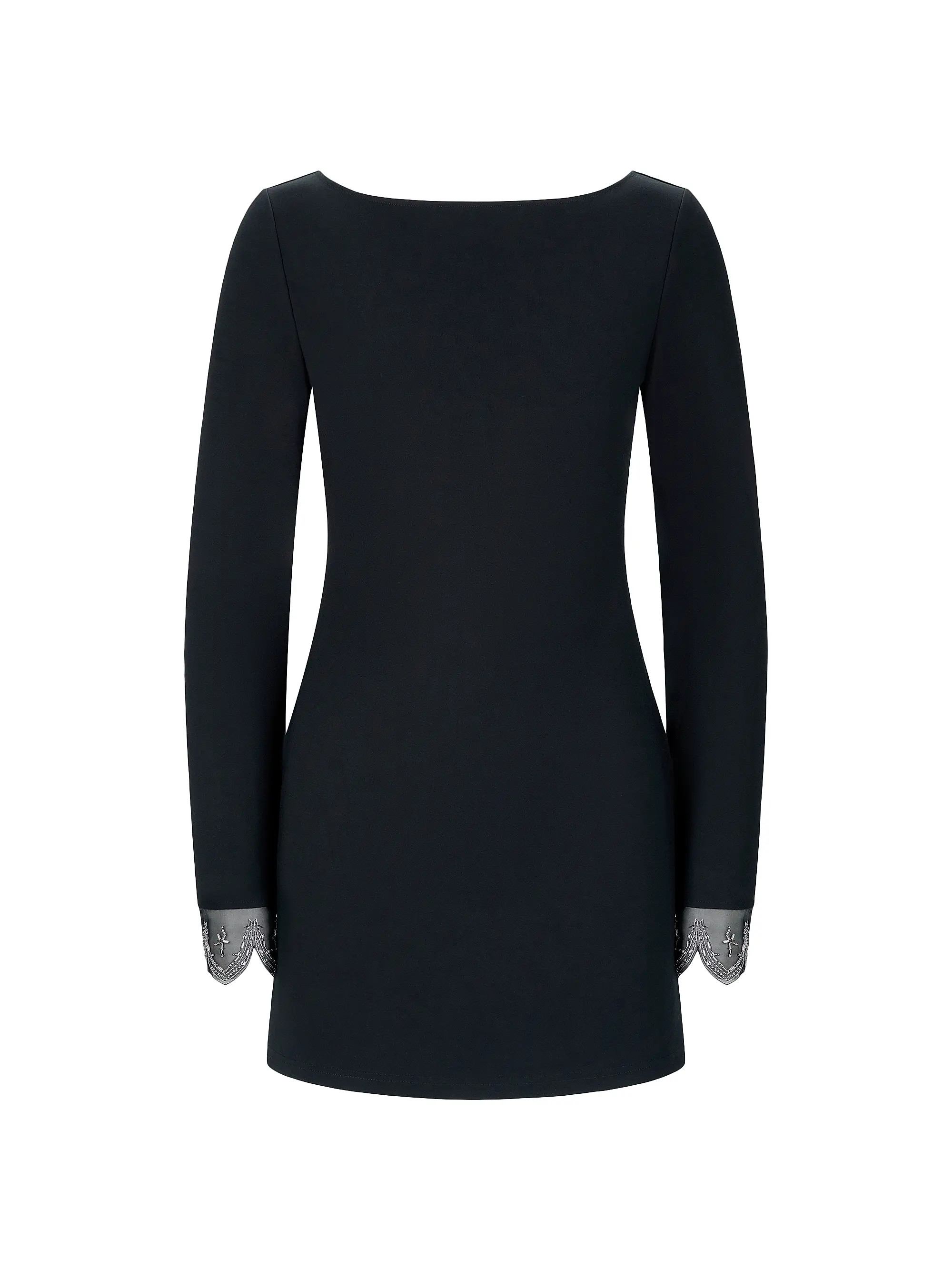 Hunter Beaded-Cuff Minidress | Saks Fifth Avenue