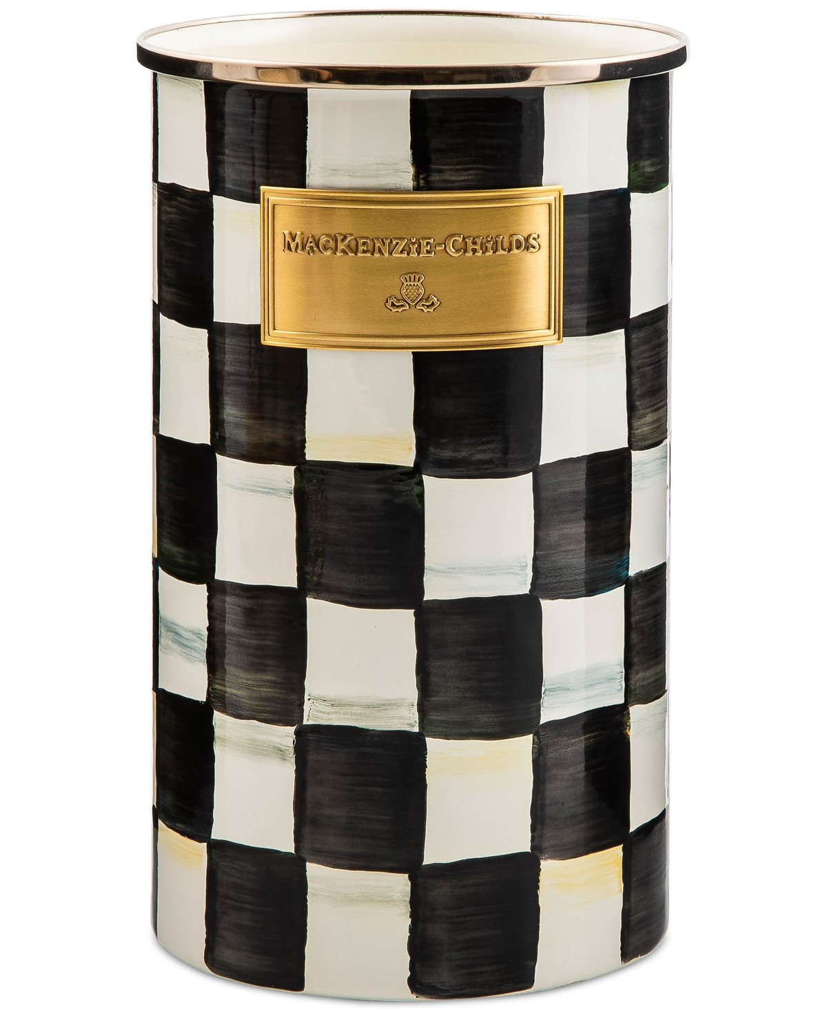 Mackenzie-Childs Courtly Check Utensil Holder | Macy's