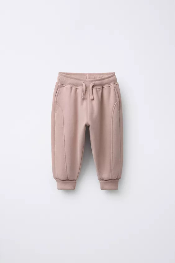 PANTALONI JOGGER LOGO FLOCK | Zara IT