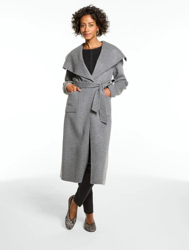 Double Face Belted Coat | Talbots