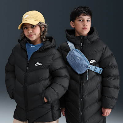 Sustainable MaterialsNike Sportswear All Day PlayBig Kids' Therma-FIT Loose-Fit Puffer Jacket | Nike (US)