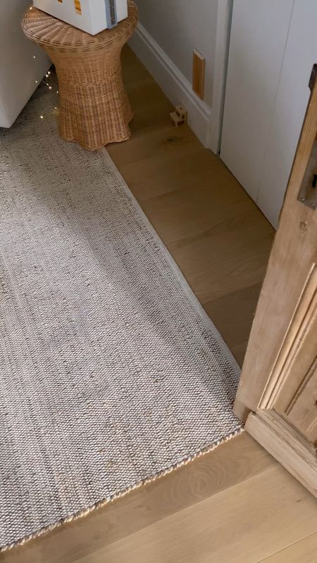 Palmers rug arrived and we love it ! A jute cotton blend. 

#LTKhome