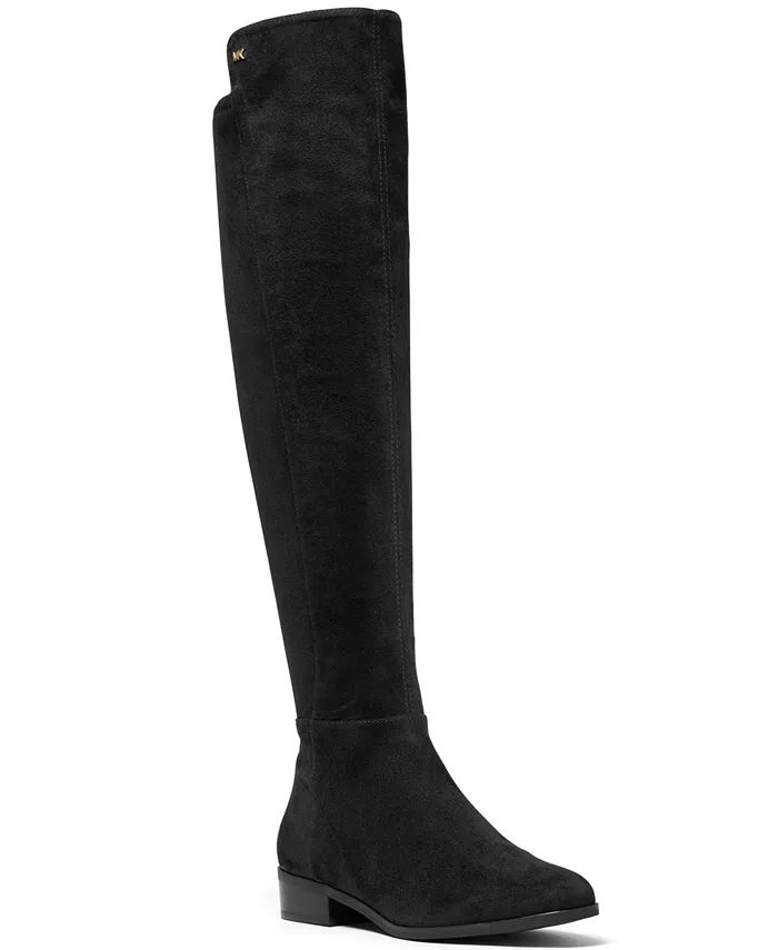 Women's Bromley Suede Flat Tall Riding Boots | Macys (US)