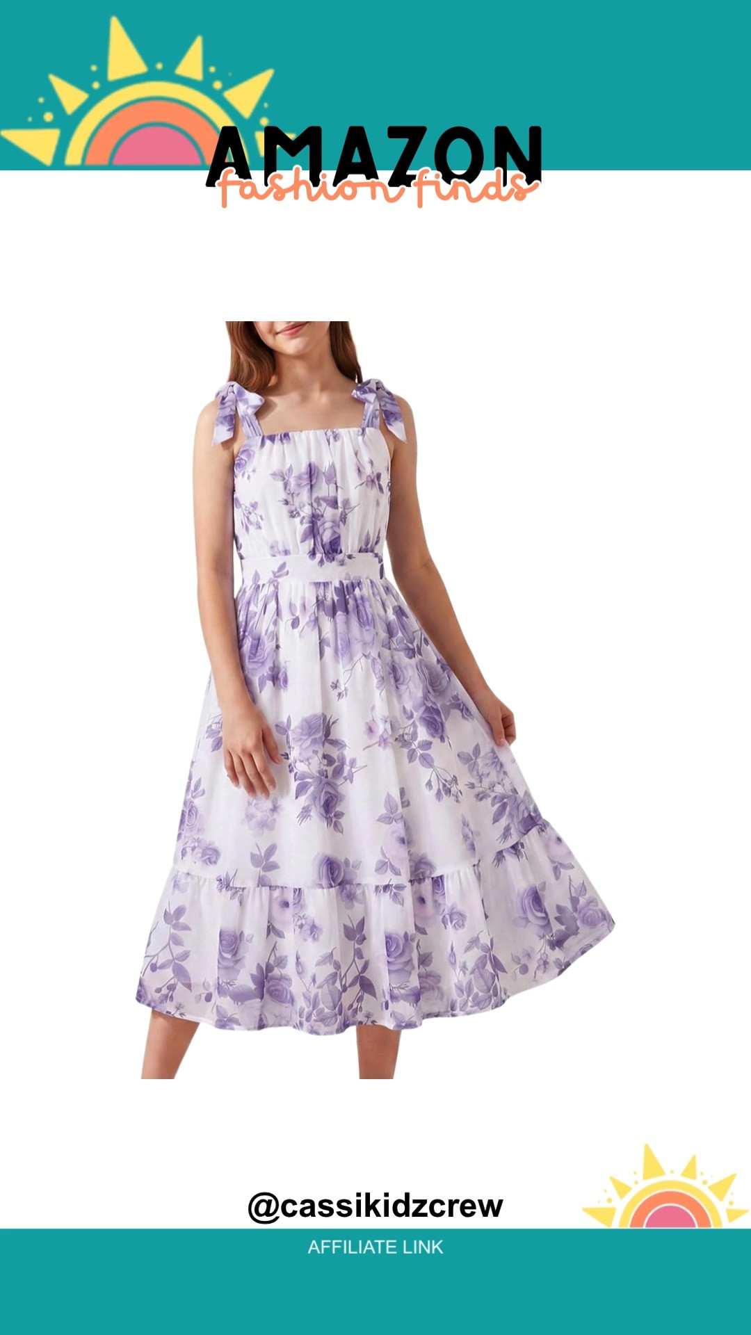 Sunshine meets style in this Girls Floral Chiffon Dress, perfect for summer adventures and Hawaiian beach days. Breezy, bright, and ready for vacation fun! 🌸🌴☀️  

#GirlsDress #FloralDress #ChiffonDress #SummerStyle #BeachVacation #HawaiianDress #KidsFashion #CuteOutfits #TravelStyle #TropicalVibes 

 #LTKootd #LTKSaleAlert #LTKTravel