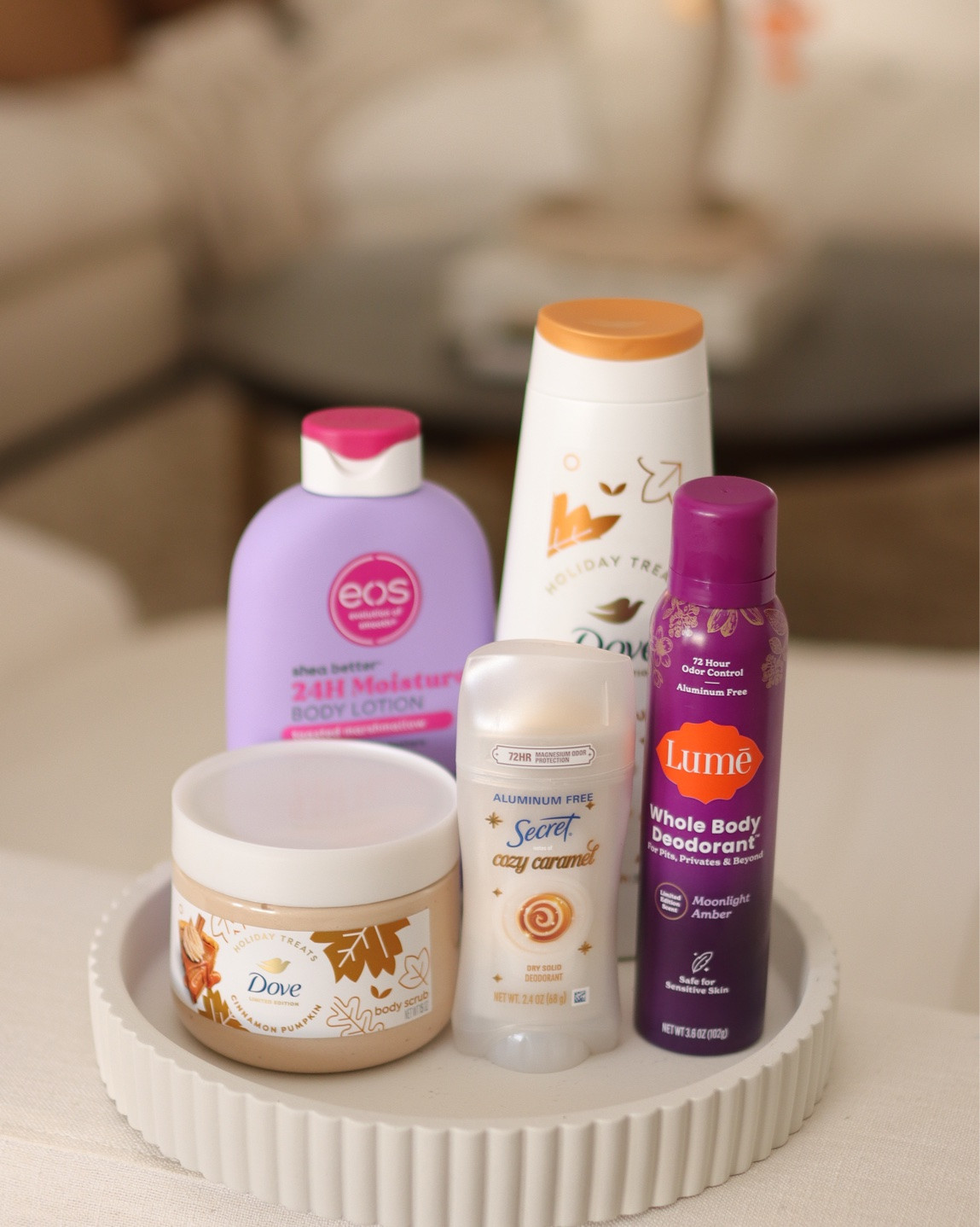 I can’t wait to do a fall themed shower routine!