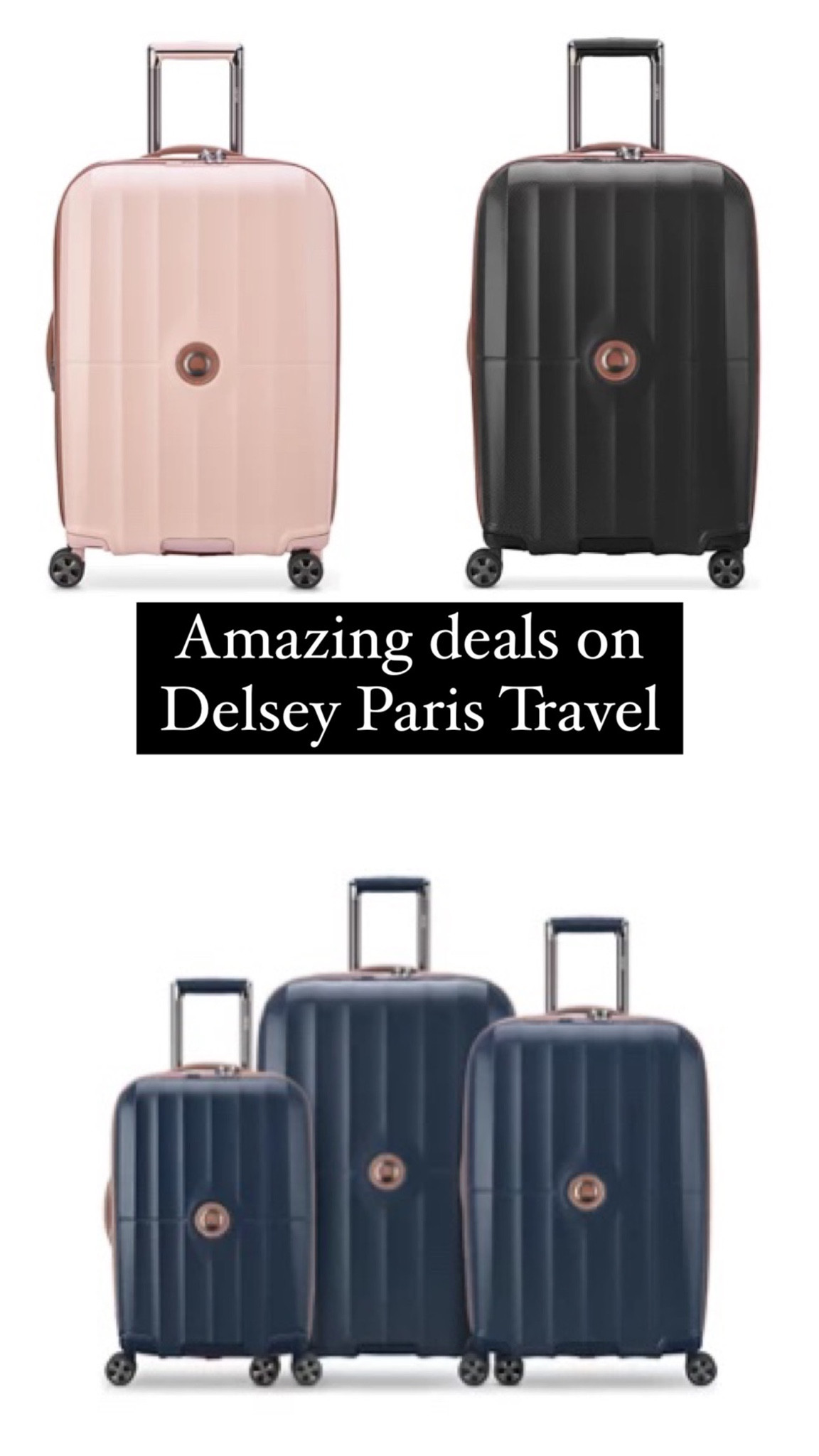 Great travel finds! Love these bags. 

Delsey, Delsey Paris, travel, travel bag, luggage 

#LTKtravel #LTKunder100 #LTKitbag